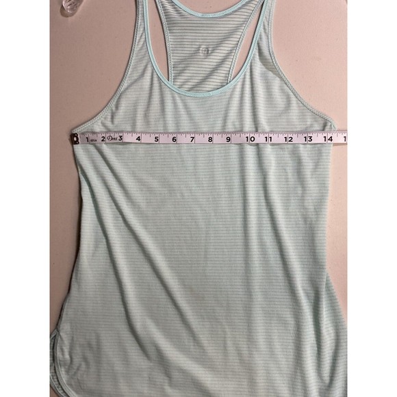 Lululemon Womens Light Blue Muscle Tank Unisize (PTP: 14.5", Length: 26.5) - Picture 6 of 9